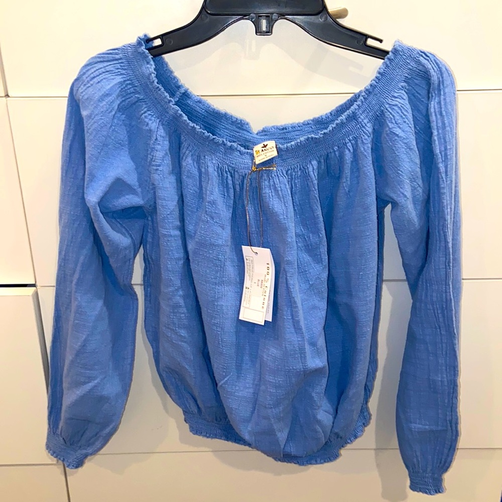 Blue blouse